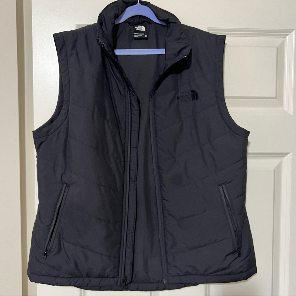 The North Face Women’s Dark Gray Quilted Vest